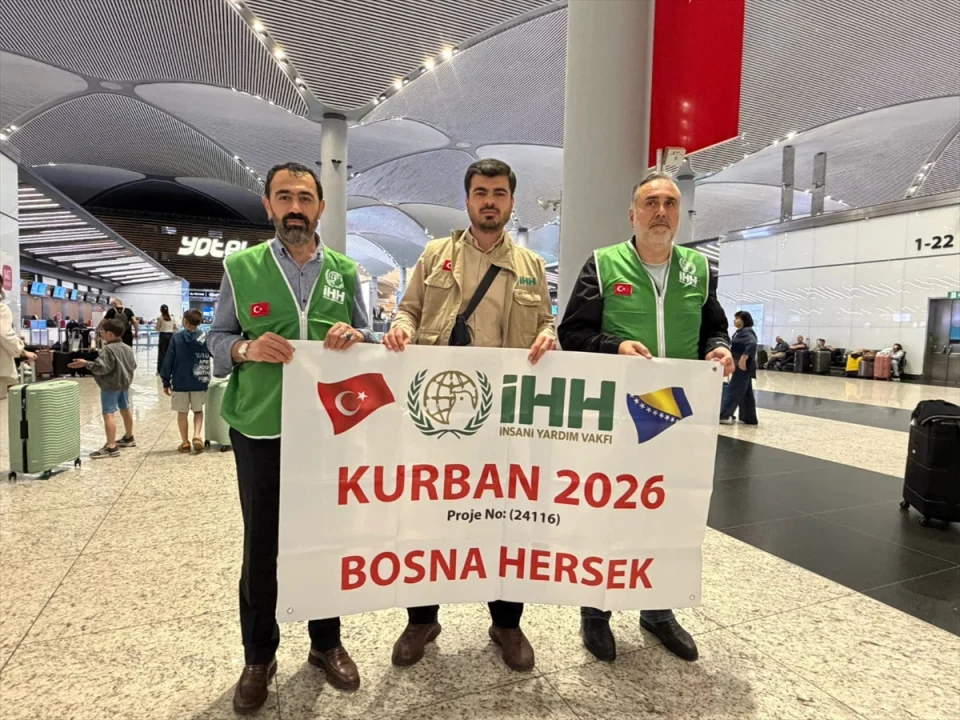 İHH Sivas Şubesi, Bosna Hersek'te kurban payı dağıttı