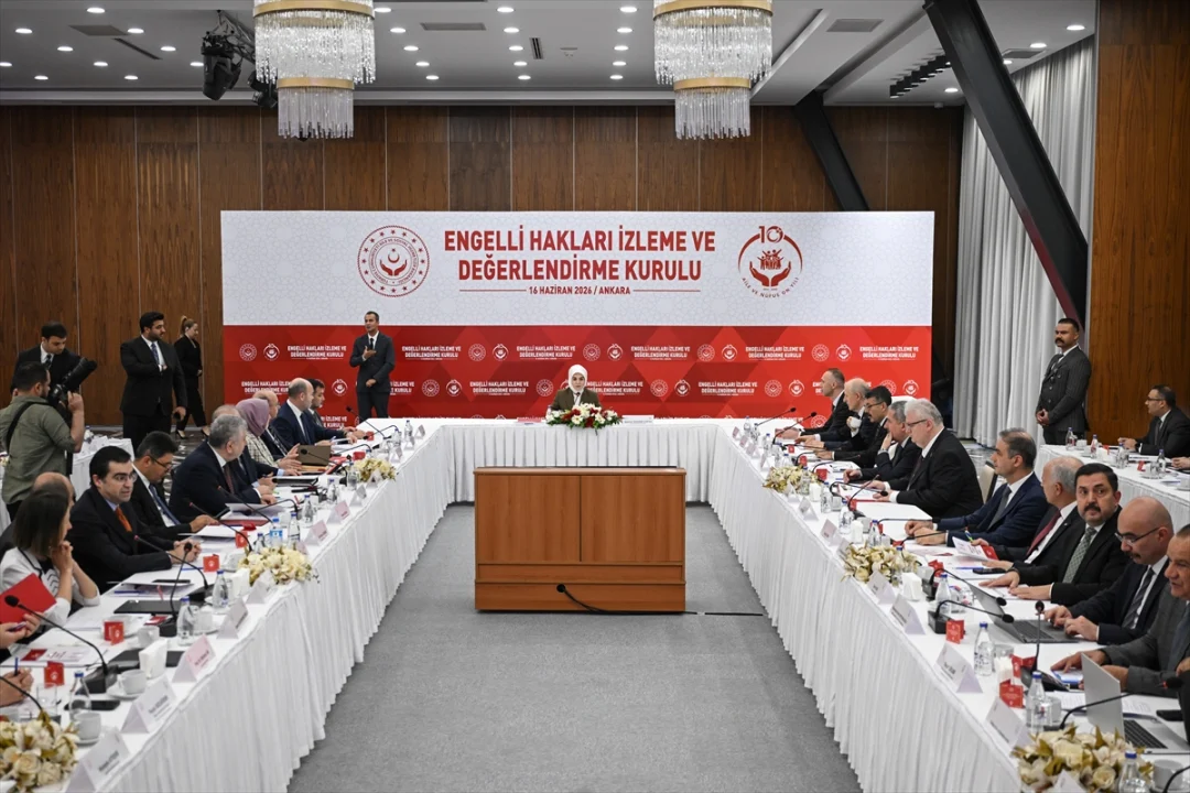 Bakan Göktaş, "Engelli Hakları İzleme ve Değerlendirme Kurulu Toplantısı"nda konuştu