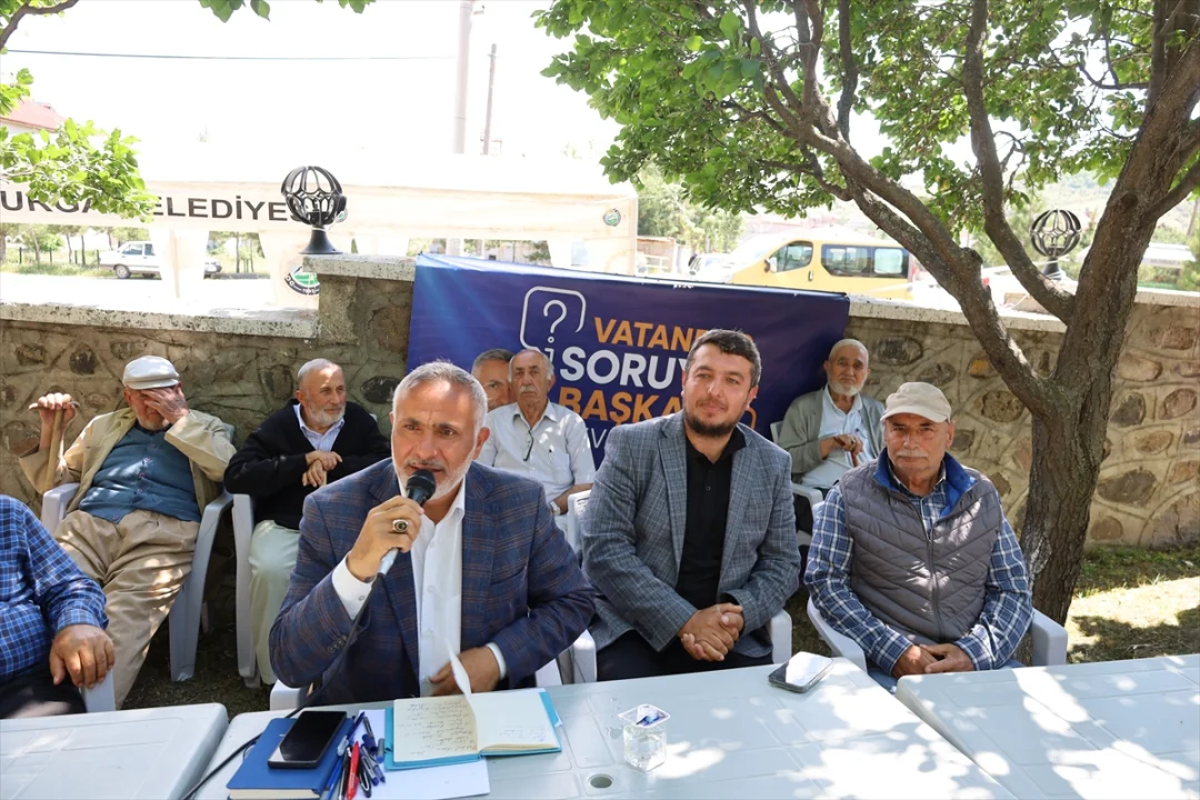 Dodurga Belediye Başkanı Kaşıkcı, vatandaşların sorularını yanıtladı