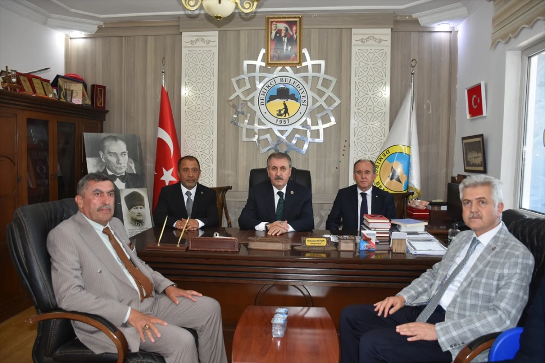 BBP Genel Başkanı Destici, Aksaray'da açılış programında konuştu