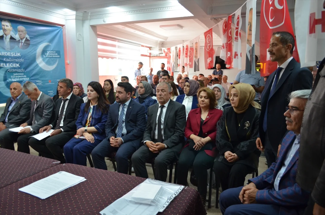 MHP Şabanözü İlçe Başkanı Ömer Dalyan güven tazeledi