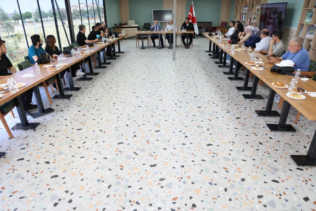 Yozgat Bozok Üniversitesi Rektörü Yaşar, basın mensuplarıyla bir araya geldi