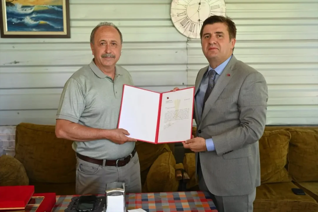 Kırıkkale"de şehit ailesine "şehadet belgesi" verildi