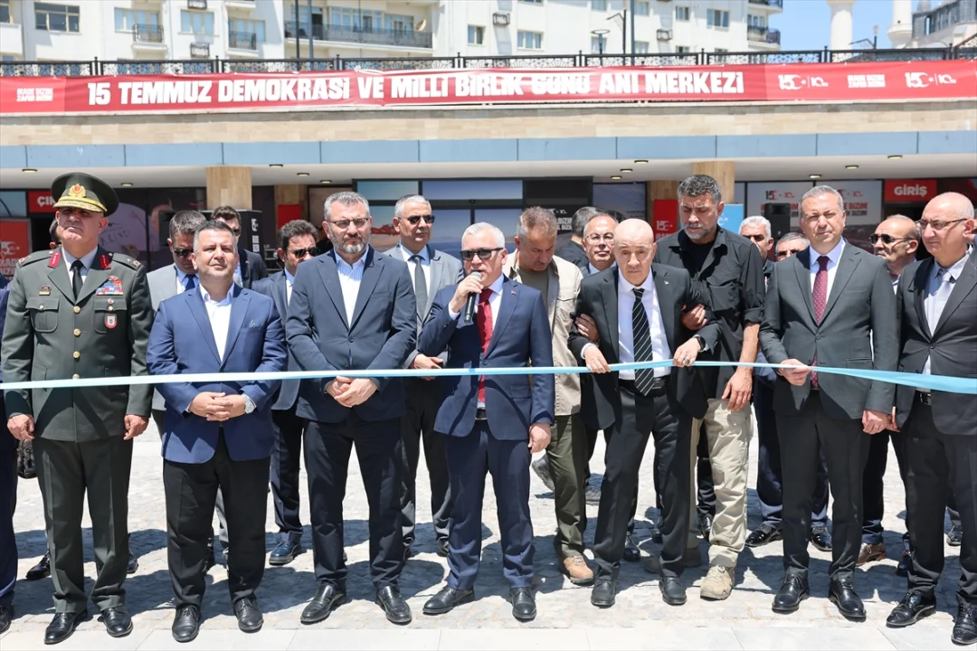 Sivas'ta "15 Temmuz Demokrasi ve Milli Birlik Günü Anı Merkezi"nin açılışı yapıldı