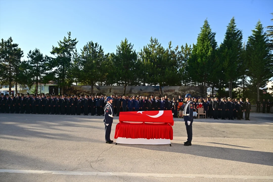 GÜNCELLEME - Eskişehir'de silahlı saldırıda şehit olan jandarma personeli için tören düzenlendi