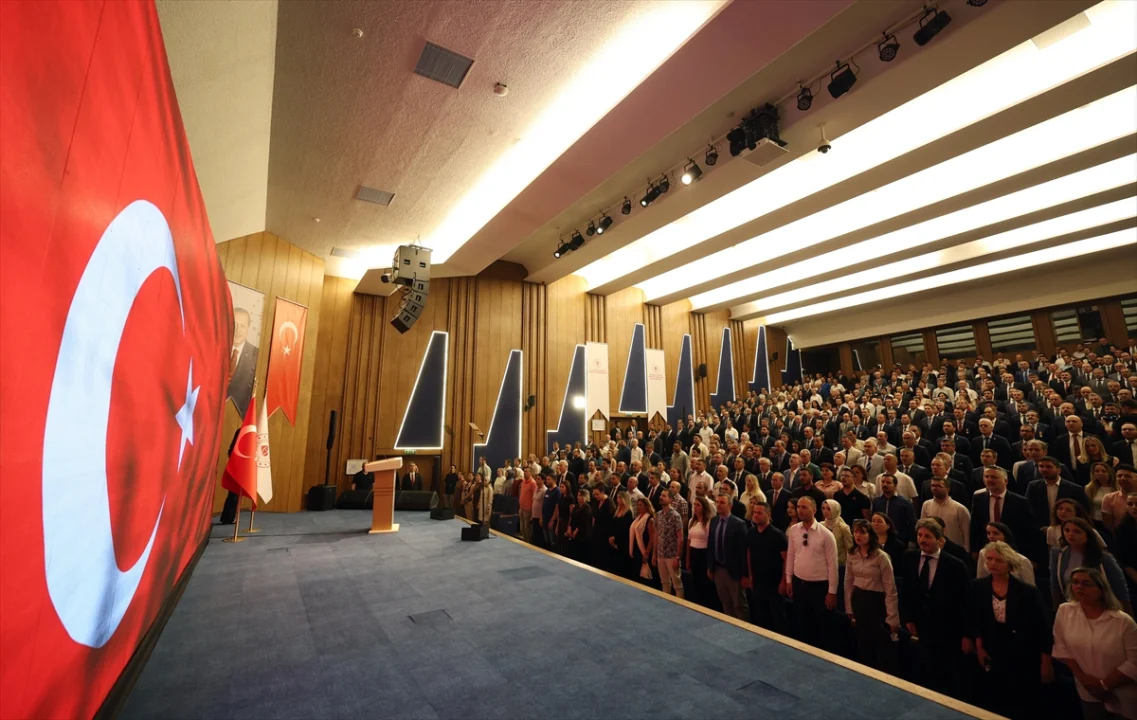 Bakan Bayraktar, 15 Temmuz Demokrasi ve Milli Birlik Günü anma toplantısında konuştu