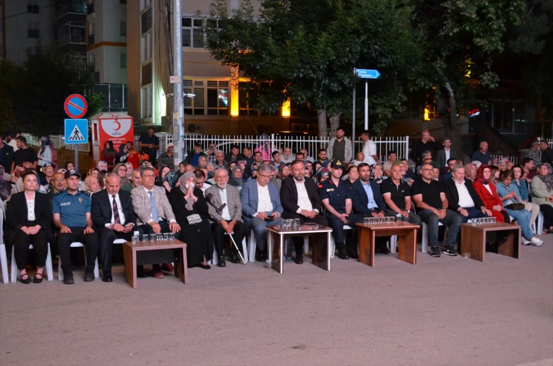 Çankırı'nın ilçelerinde 15 Temmuz Demokrasi ve Milli Birlik Günü programı düzenlendi