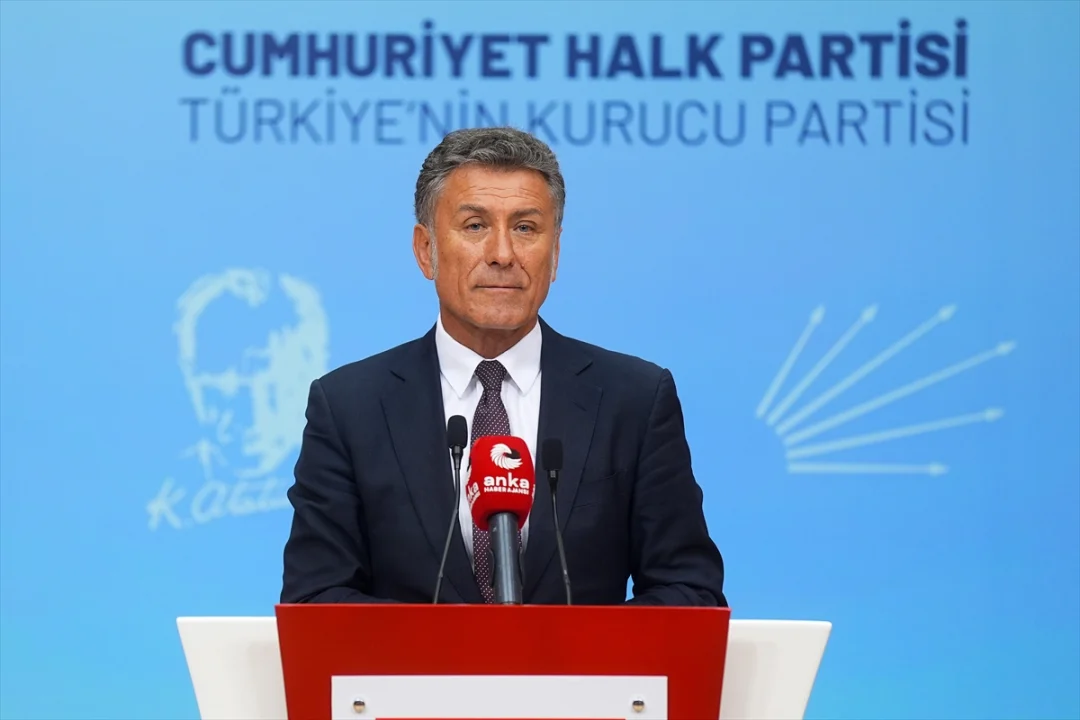 CHP Genel Başkan Yardımcısı Sarıbal, basın toplantısı düzenledi