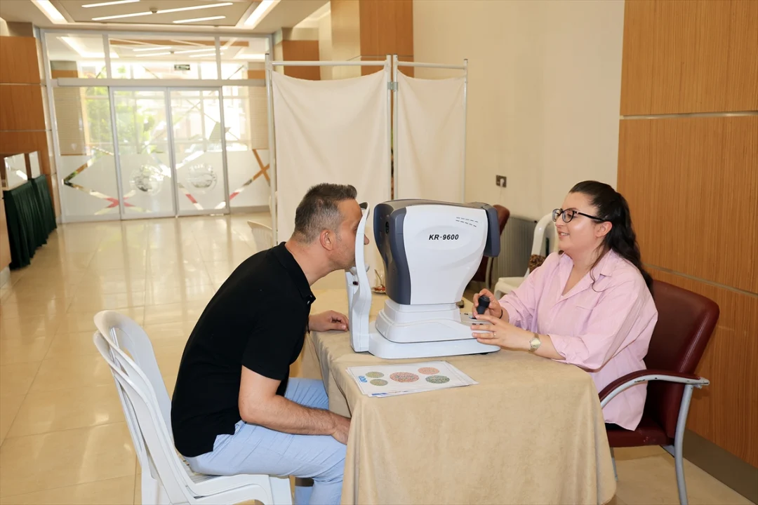 Talas Belediyesi personeline sağlık taraması yapıldı