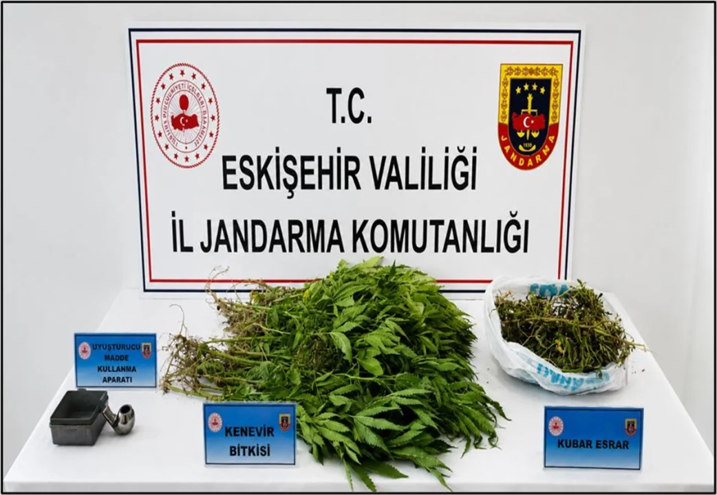 Eskişehir'de uyuşturucu operasyonunda yakalanan zanlı tutuklandı