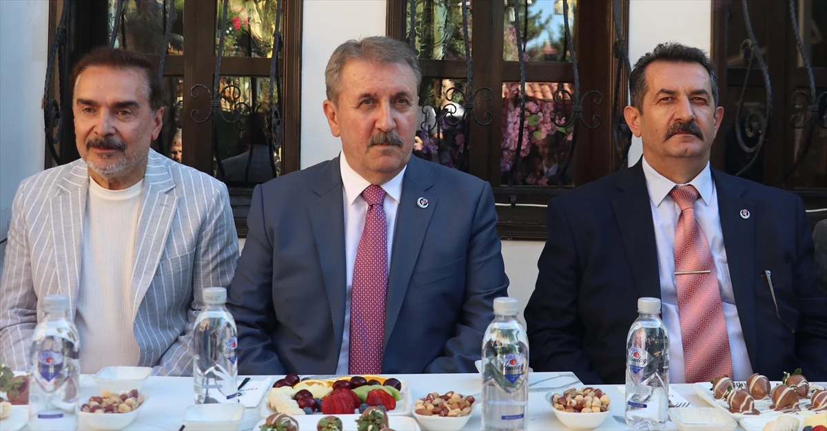 Büyük Birlik Partisi Genel Başkanı Destici Sivas'ta konuştu
