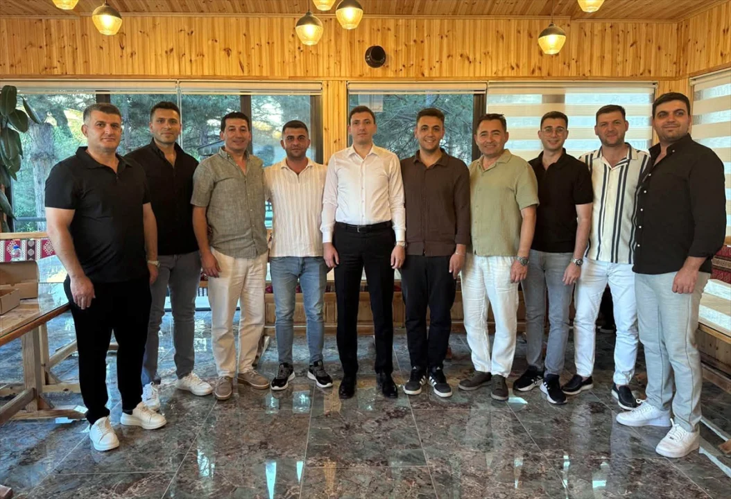 Güdül ilçesinde tayini çıkan jandarma personeli için veda programı yapıldı
