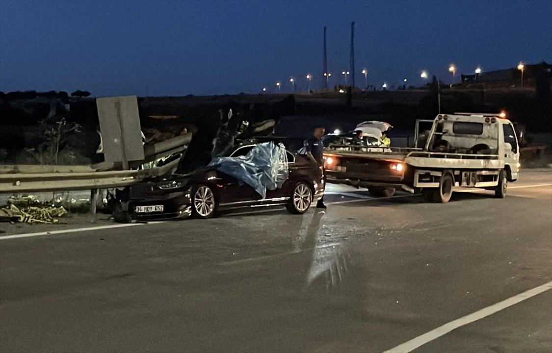 Kayseri'de düğün konvoyundaki kazada 1 kişi öldü, 4 kişi yaralandı