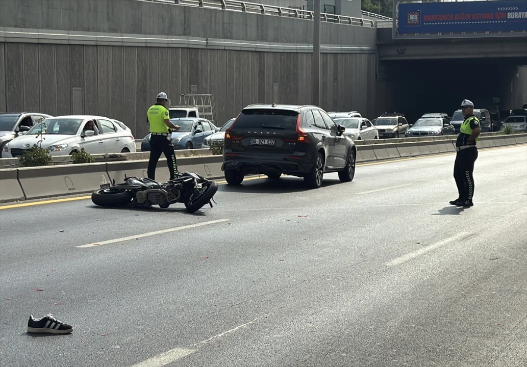 Ankara'daki trafik kazasında motosiklet sürücüsü hayatını kaybetti