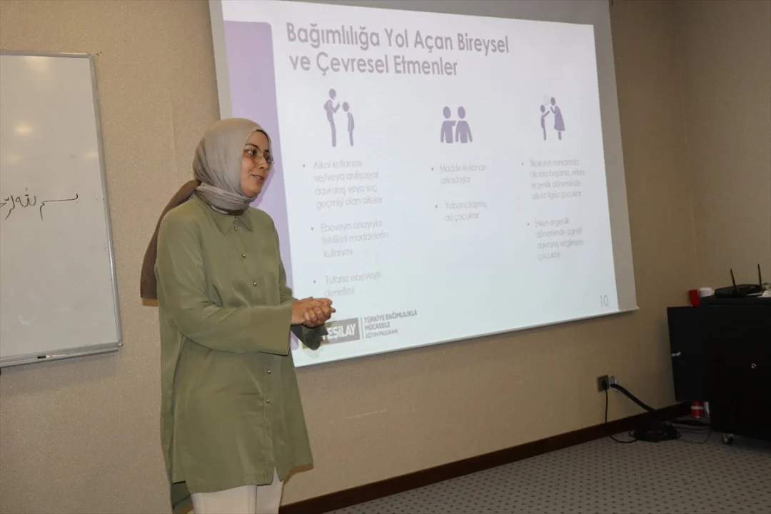 Kırıkkale din görevlilerine madde bağımlılığı semineri verildi