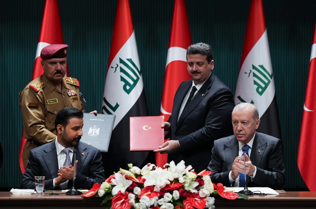 Cumhurbaşkanı Erdoğan, Irak Başbakanı Ali ez-Zeydi ile ortak basın toplantısında konuştu