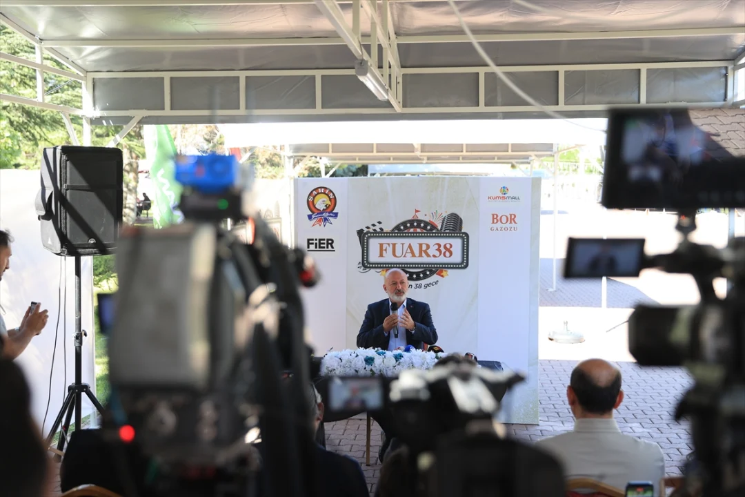 Kayseri'de 38 gün sürecek "Fuar38" tanıtıldı