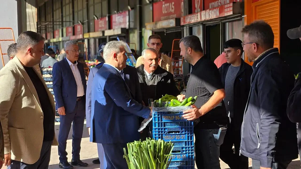 KAYSERİ’DE ESNAF TEMASI