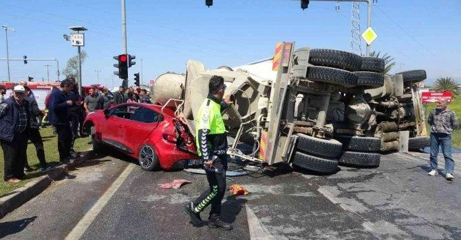 ANTALYA’DA MANAVGAT’TA KAZA