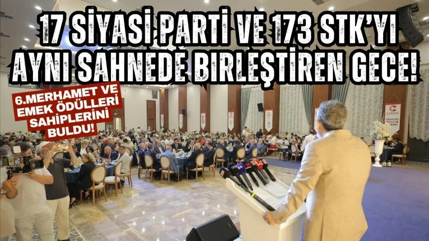Emek ve Merhamet Ödülleri