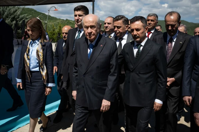 MHP Genel Başkanı Bahçeli, Ülkücü Şehitler Anıtı'nı ziyaret etti