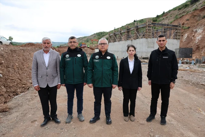 Sivas'ta Koç Regülatörü ve İçme Suyu İsale Hattı Projesi'nin yüzde 62'si tamamlandı