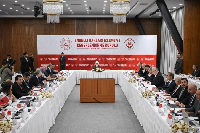 Bakan Göktaş, "Engelli Hakları İzleme ve Değerlendirme Kurulu Toplantısı"nda konuştu
