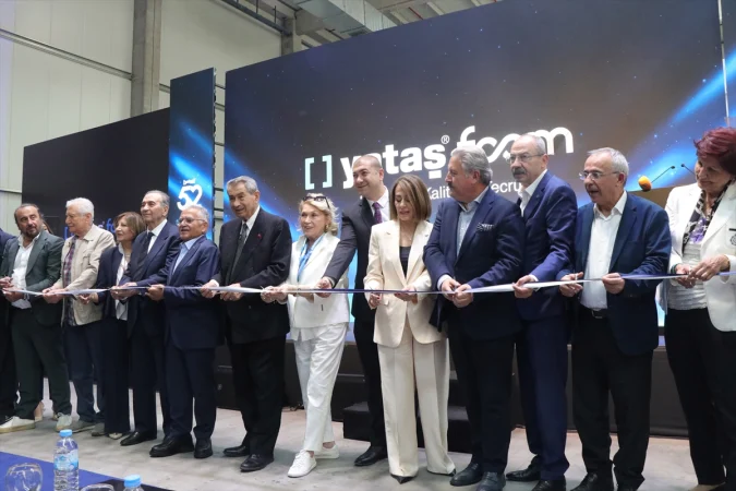 Kayseri'de sünger fabrikasının açılışı yapıldı
