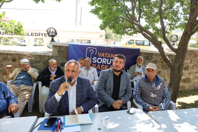 Dodurga Belediye Başkanı Kaşıkcı, vatandaşların sorularını yanıtladı