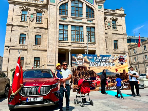 Aksaray'da "TOGG Team Türkiye" gezi turu başladı