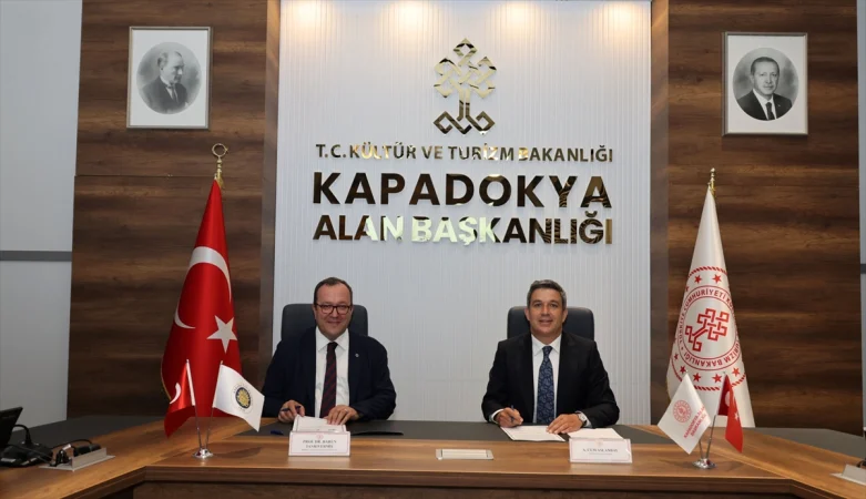 Kapadokya Alan Başkanlığı ile Ankara Üniversitesi arasında işbirliği protokolü