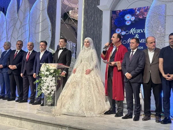 Tarım ve Orman Bakanı Yumaklı, Konya'da nikah şahidi oldu