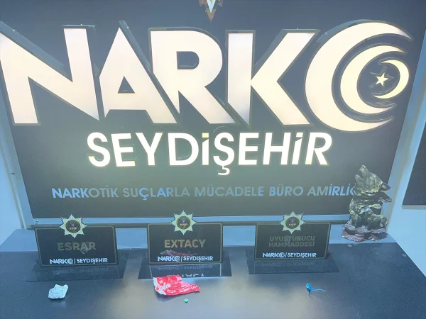 Seydişehir'de uyuşturucu operasyonunda 1 şüpheli tutuklandı