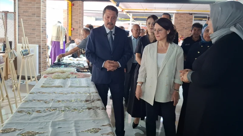 Beypazarı'nda yıl sonu sergisi açıldı