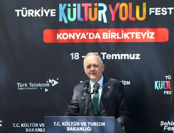 Kültür ve Turizm Bakan Yardımcısı Yazgı, Konya Kültür Yolu Festivali'nin açılışında konuştu