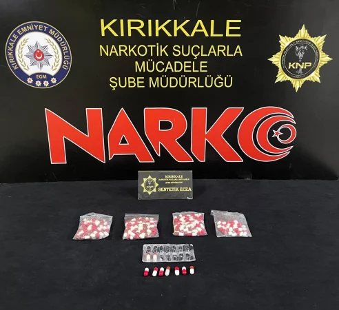 Kırıkkale'deki uyuşturucu operasyonunda 1 şüpheli tutuklandı