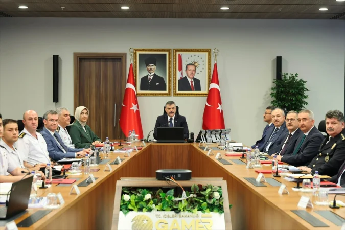 İçişleri Bakanı Çiftçi, Siber Güvenlik Toplantısı'na başkanlık etti
