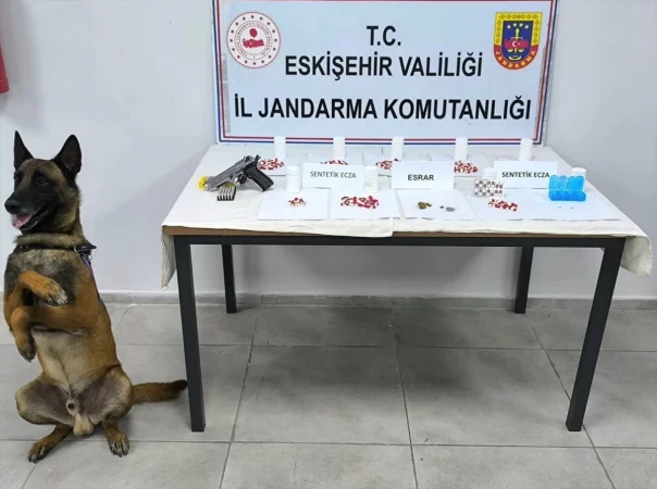 Eskişehir'de uyuşturucu operasyonunda 1 kişi tutuklandı