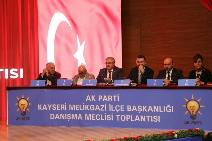 AK Parti Melikgazi İlçe Danışma Meclisi Toplantısı yapıldı