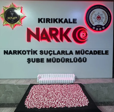 Kırıkkale'de uyuşturucu şüphelisi 2 kişi tutuklandı