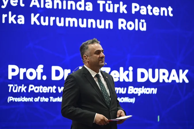 TÜRKPATENT Başkanı Durak "Fikri Mülkiyet Suçları ve Halk Sağlığı Çalıştayı"nda konuştu