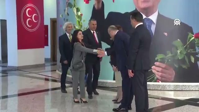 MHP'yi, AK Parti, DEM Parti ve DSP heyetleri ziyaret etti
