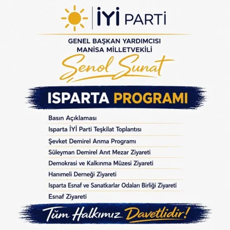 ISPARTA’DA SAHA PROGRAMI